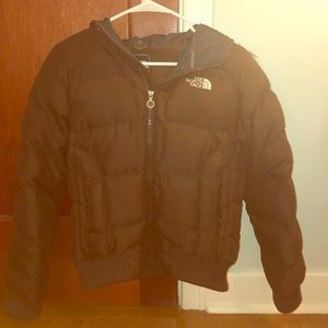 Cropped Puffer North Face Jacket